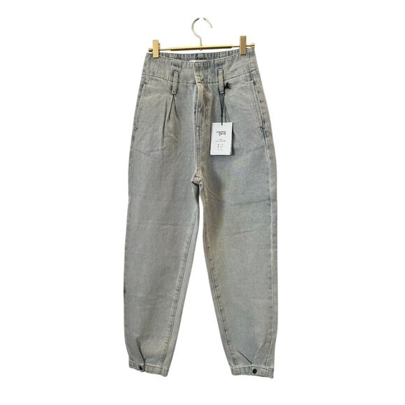 Insane Gene – Hi-Rise Balloon Jeans – Light Wash – 25 - Picture 1 of 6